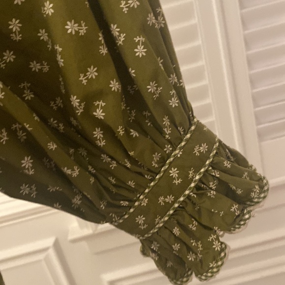 Doen Beatrice Mini Dress-Cypress Calico - Picture 3 of 5